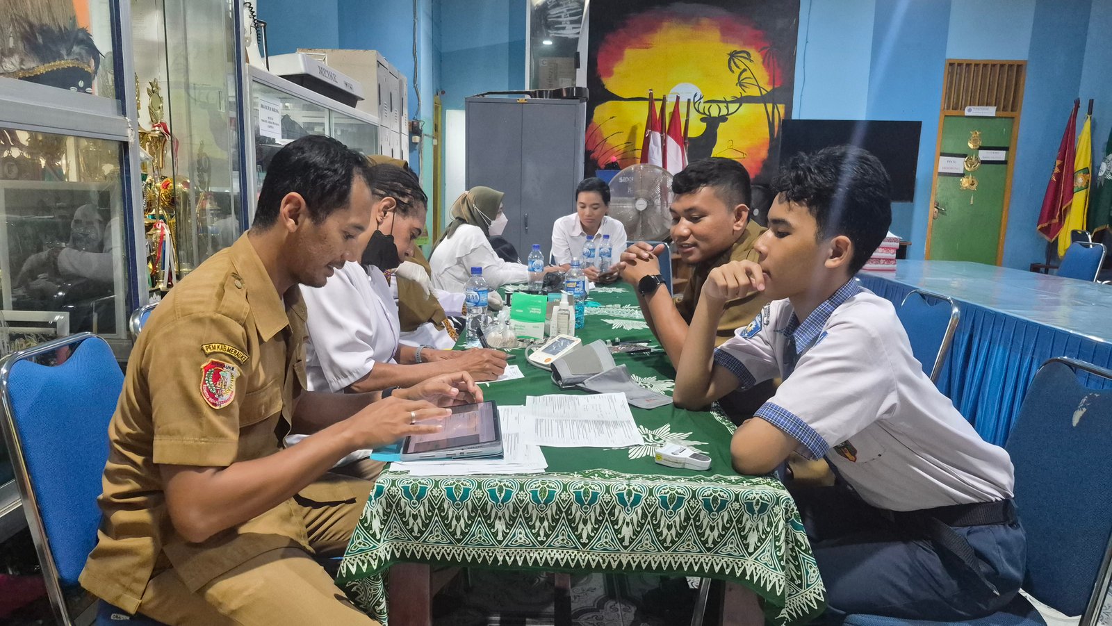 Dukung Program Pemerintah, Puskesmas Rimba Jaya Gelar Pemeriksaan CKG di SMP Muhammadiyah Merauke